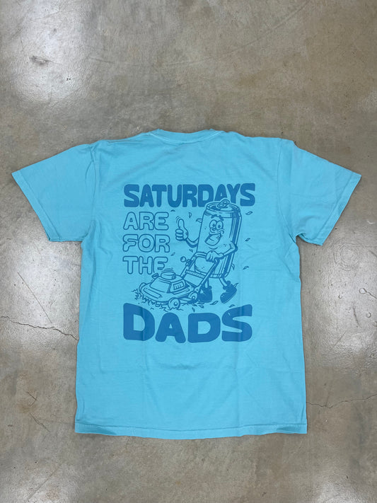 Barstool Sports-Saturday's Are For The Dads Mow Tee