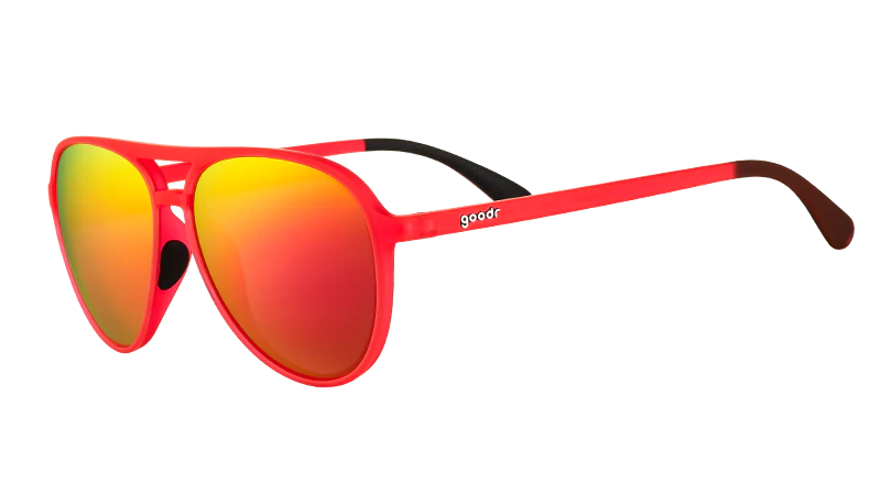 Goodr Sunglasses- Captain Blunt's Red-Eye
