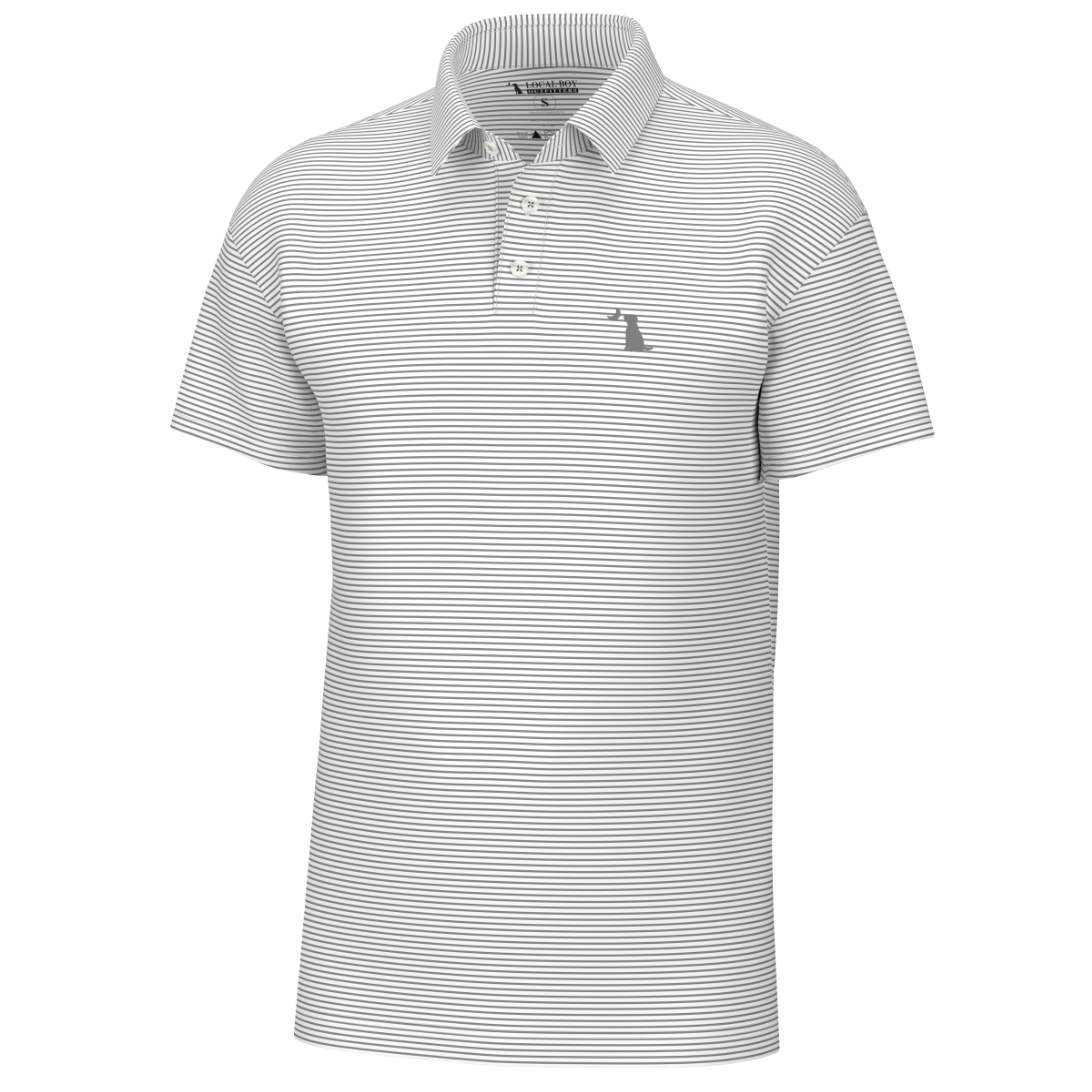 Local Boy- Driftwood Polo, Grey