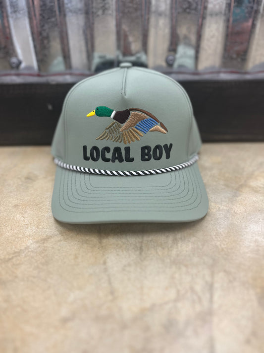 Local Boy-Wild Duck Rope Hat