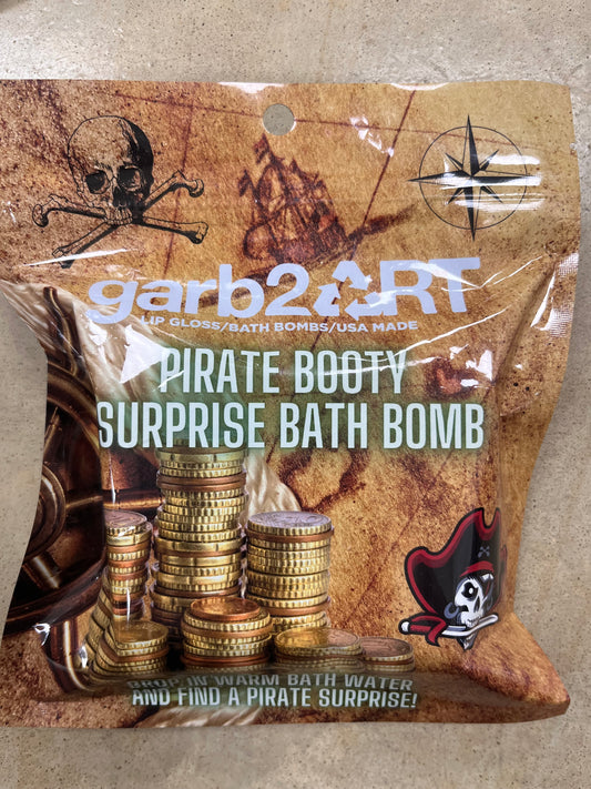 Garb2Art-Pirate Booty Surprise Bath Bomb