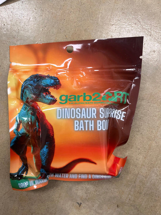 Garb2Art-Dinosaur Surprise Bath Bomb