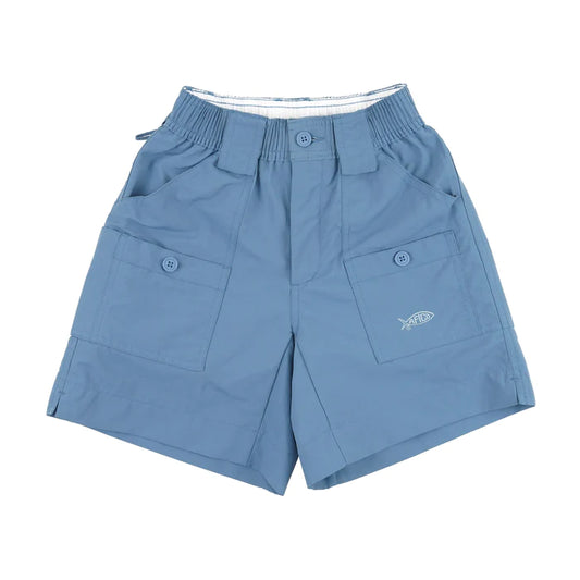 AFTCO-Youth Original Fishing Short- Air Force Blue