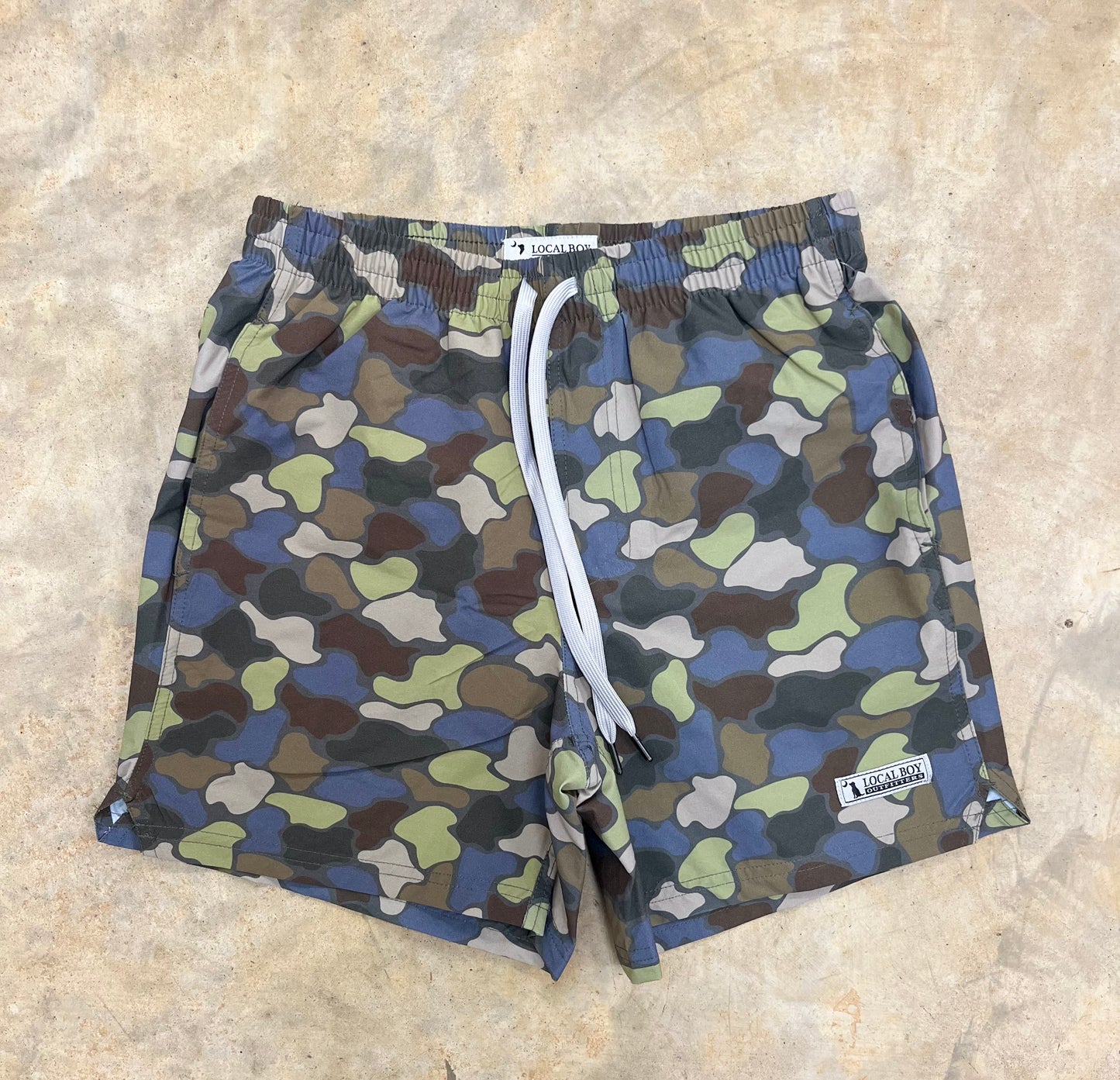 Local Boy- Swim Trunks, Mountain Camo