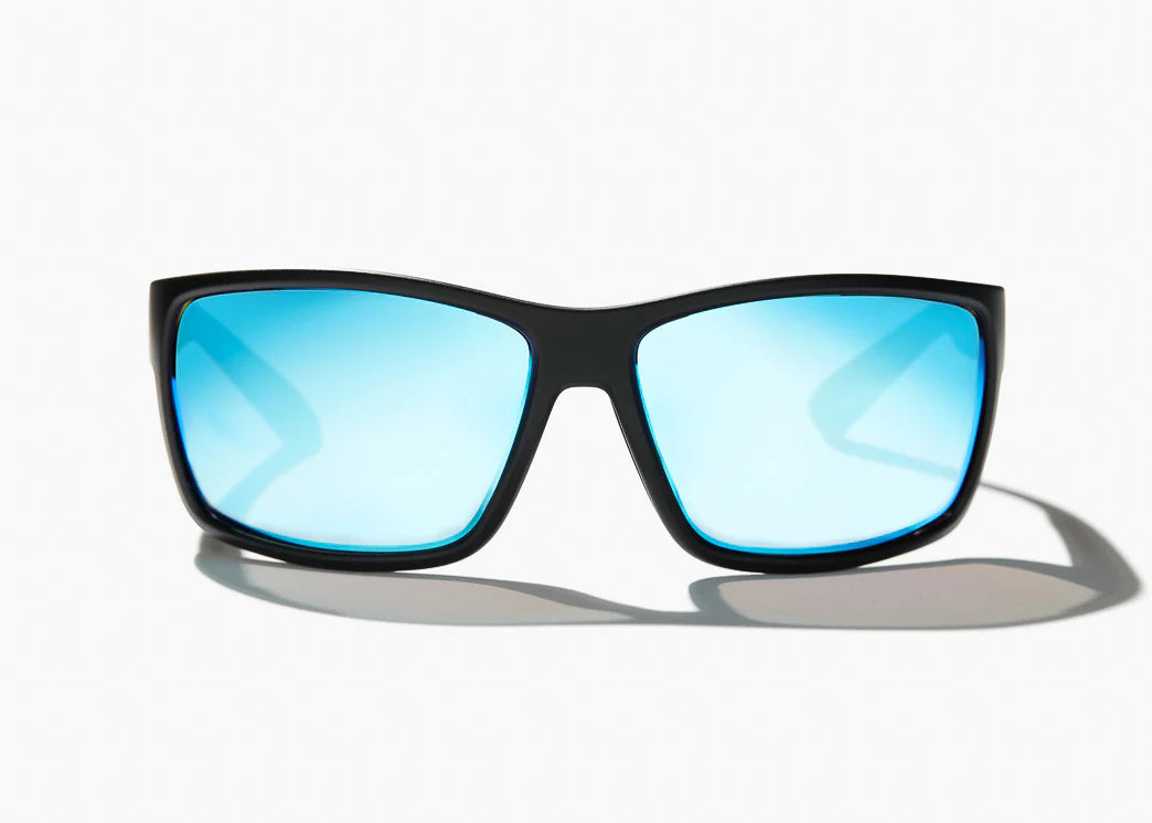 Bajio-Bales Beach- Black Matte- Blue Mirror Glass