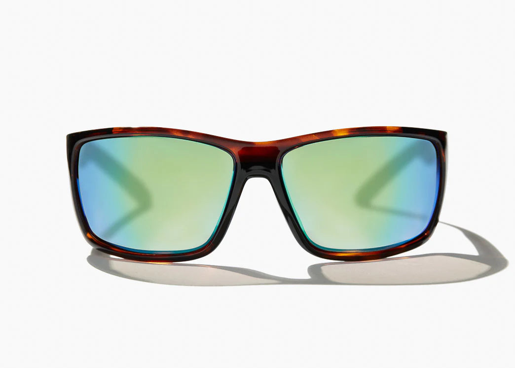 Bajio- Bales Beach- Brown Tortoise Gloss- Green Mirror Glass