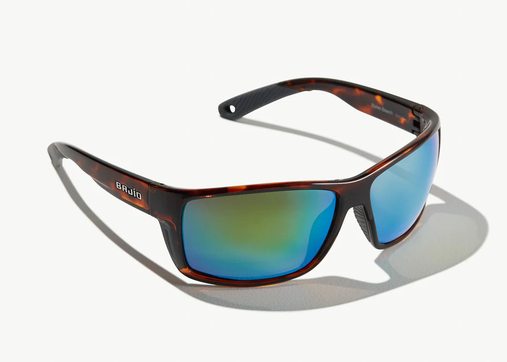 Bajio- Bales Beach- Brown Tortoise Gloss- Green Mirror Glass