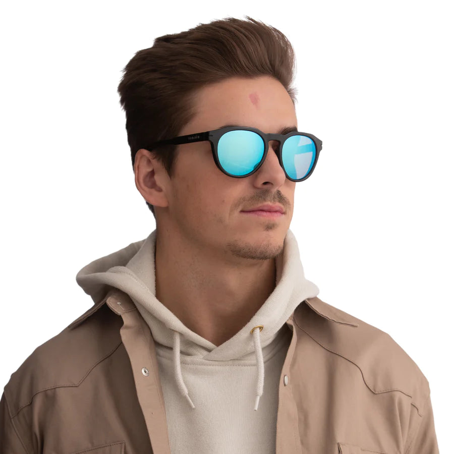 Bajio- Paraiso-Brown Tortoise Gloss- Green Mirror Polycarbonate