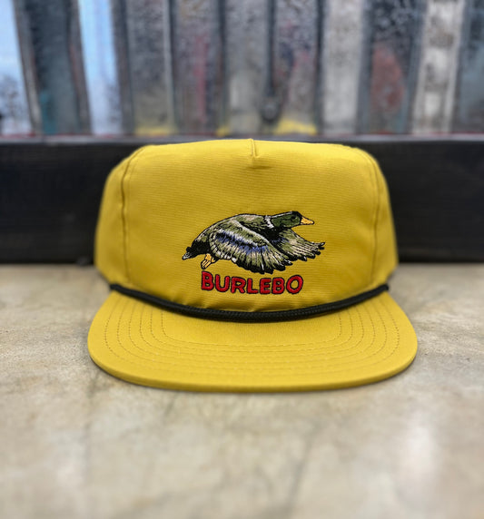 Burlebo- Mustard Flying Mallard Cap