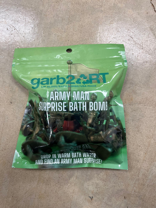 Garb2Art-Army Man Surprise Bath Bomb