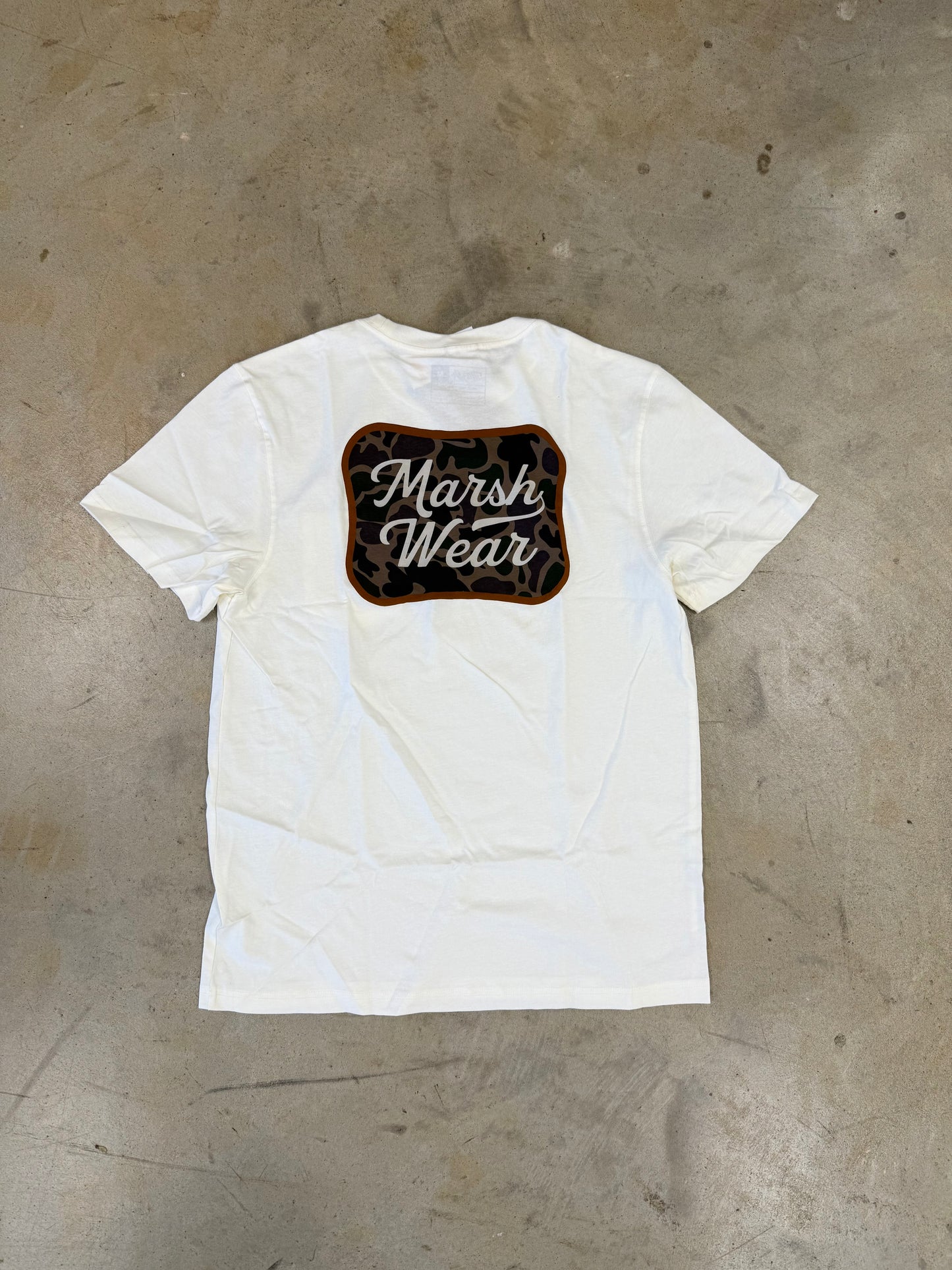 Marsh Wear- Roadside Tee, Vintage White