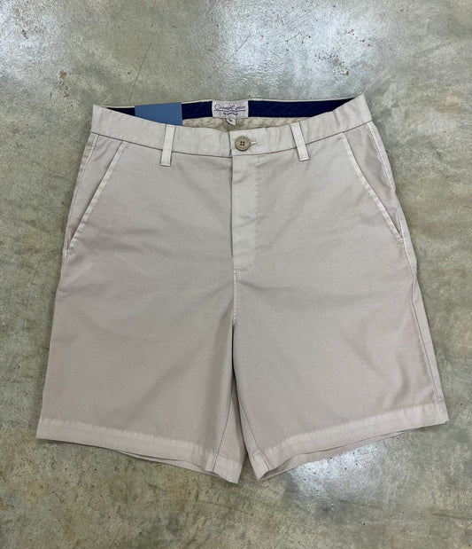 Coastal Cotton-Performance Tour Shorts, Khaki