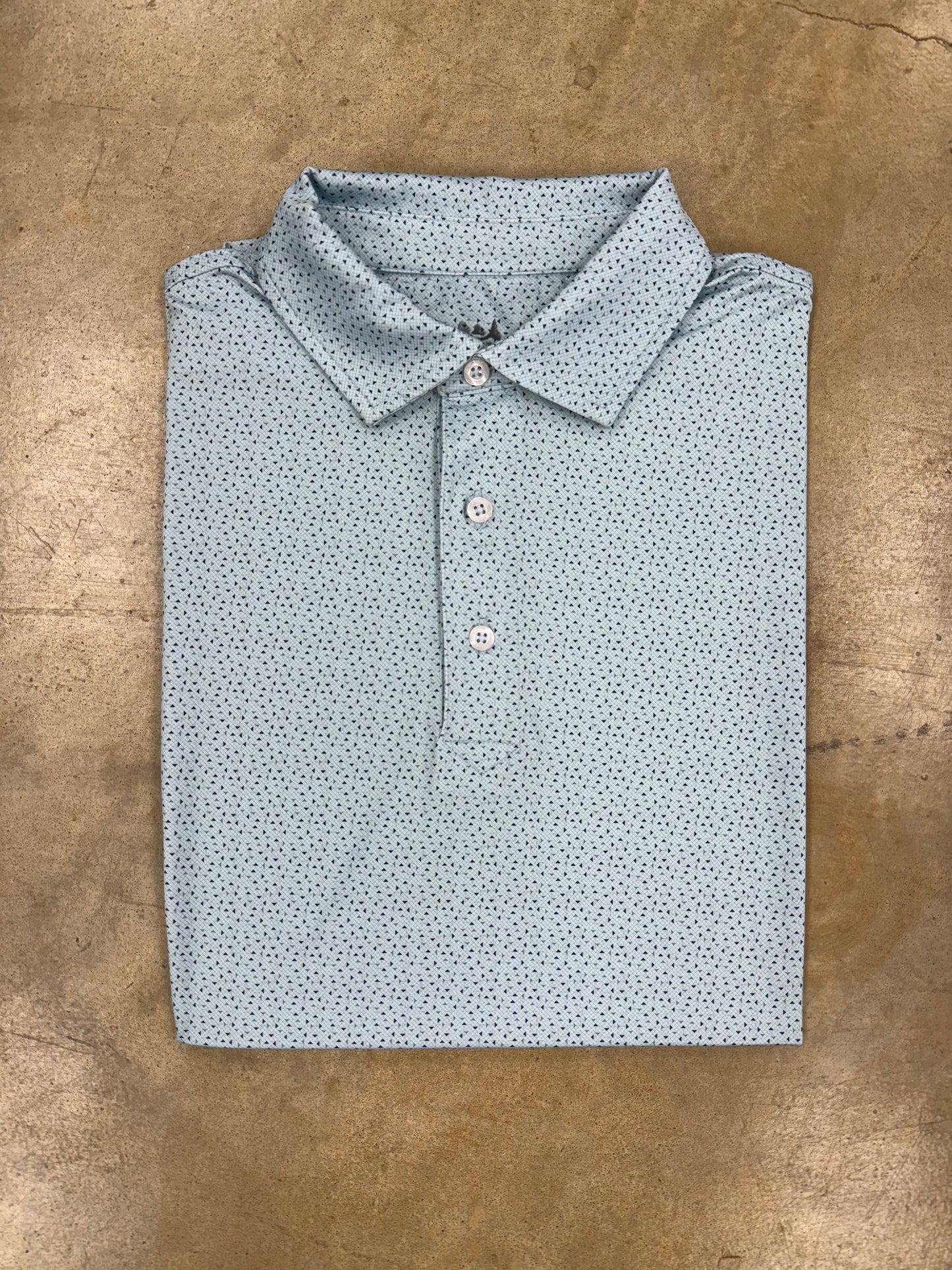 Coastal Cotton- Performance Polo, Kaleidoscope