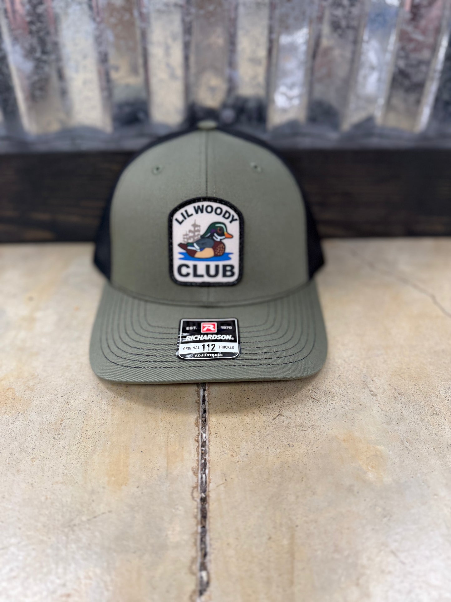 Back Roads Apparel- Lil Woody Club, Loden