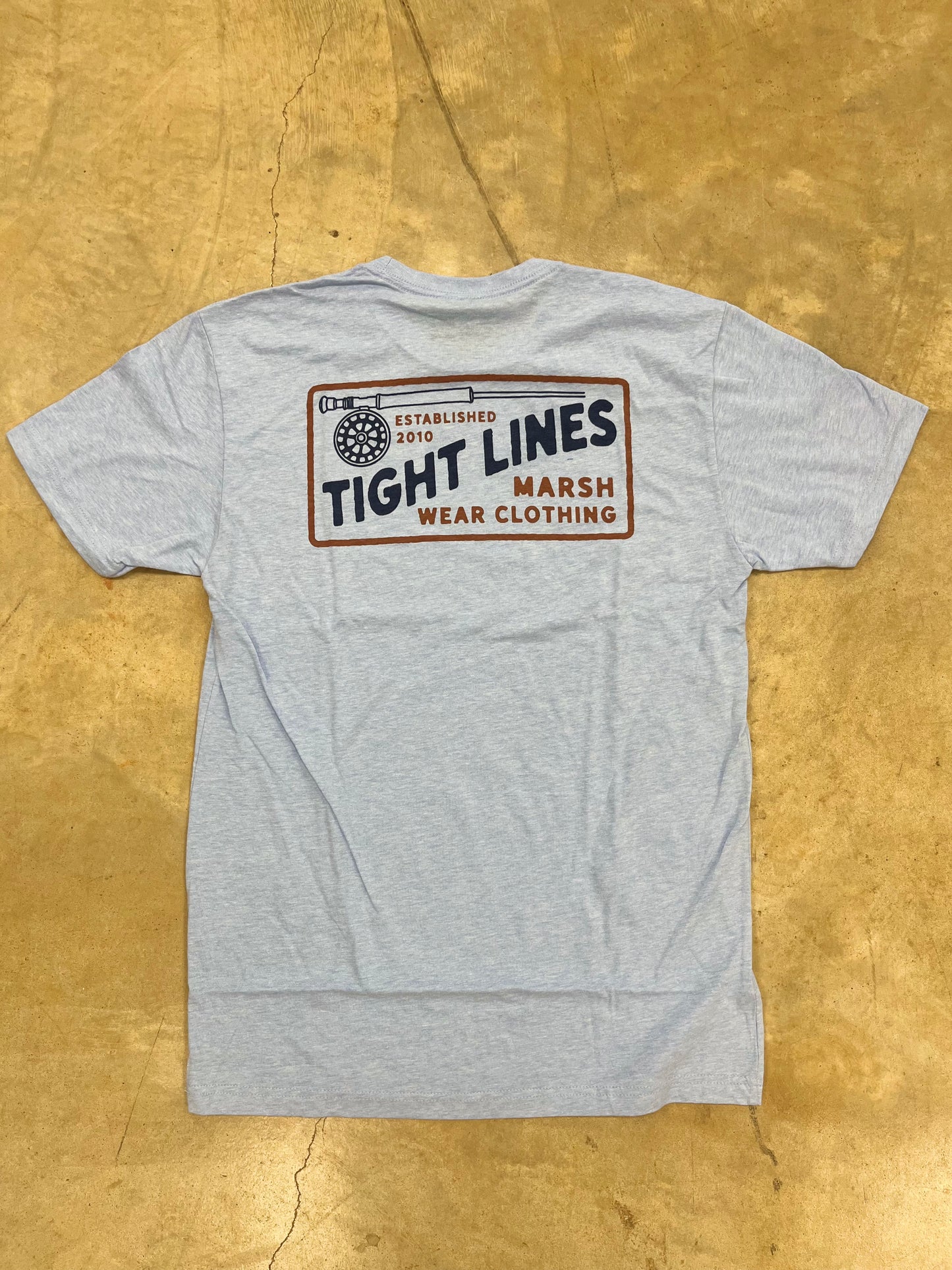 Marsh Wear- Tight Lines, Blue Haze