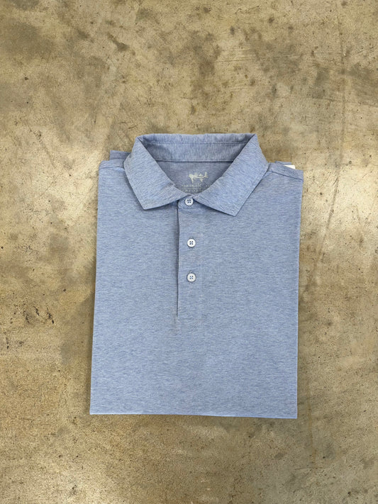 Coastal Cotton- Performance Polo, Quicksilver
