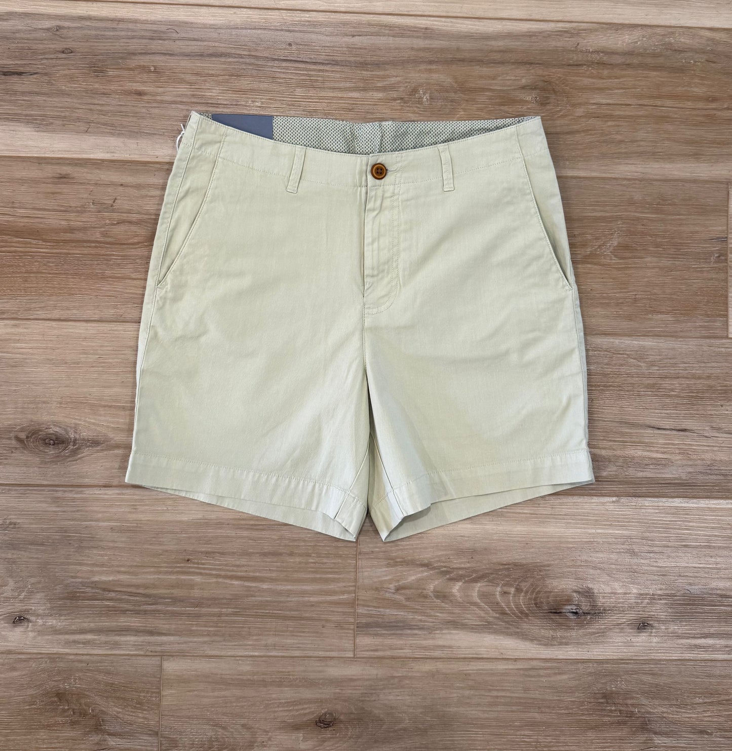 Coastal Cotton- Hybrid Chino Short, Beige