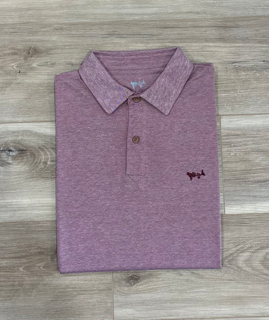 Coastal Cotton- Performance Polo, Mineral Red