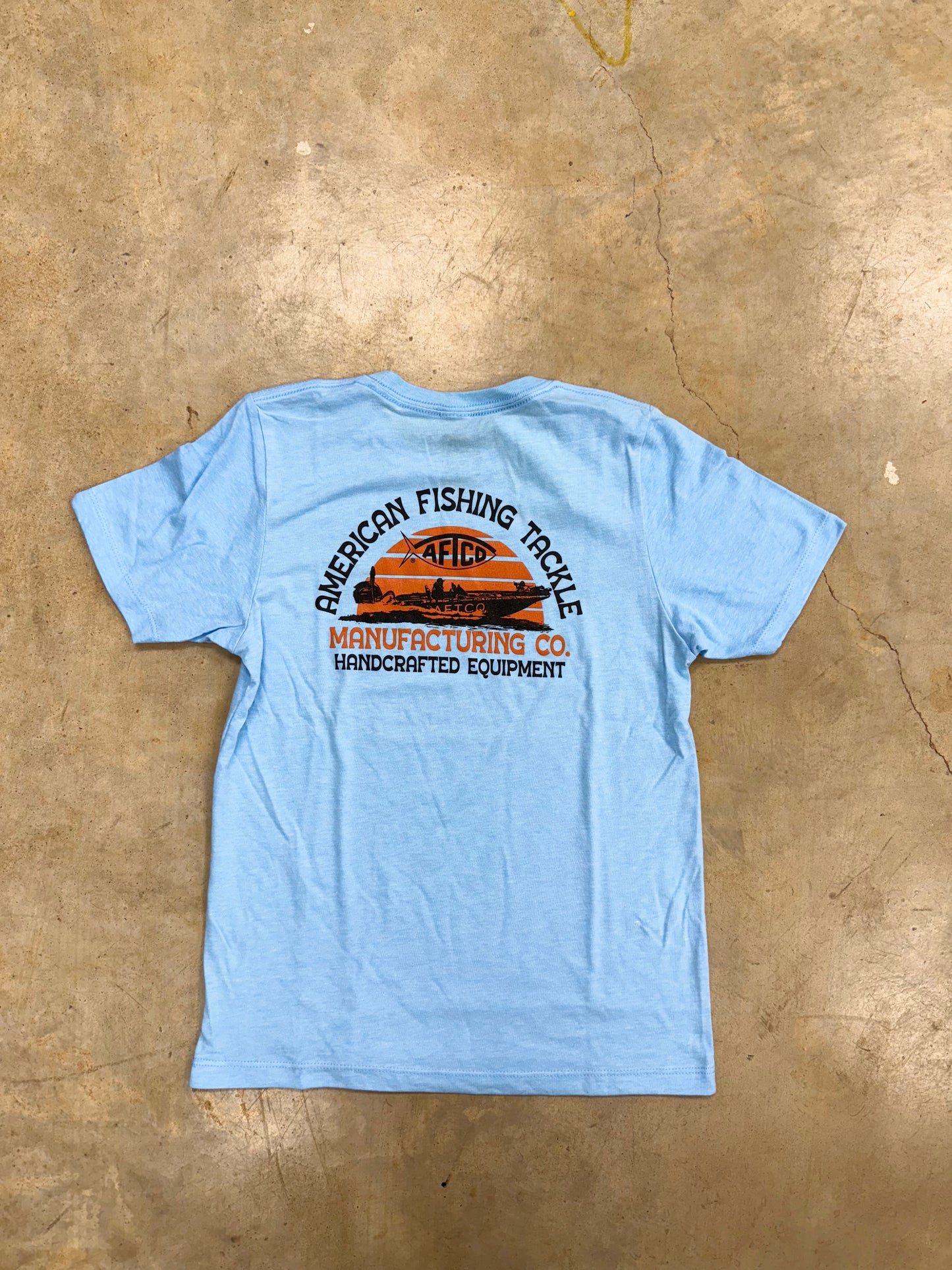 AFTCO- Youth Noon, Neon Sky Blue Heather