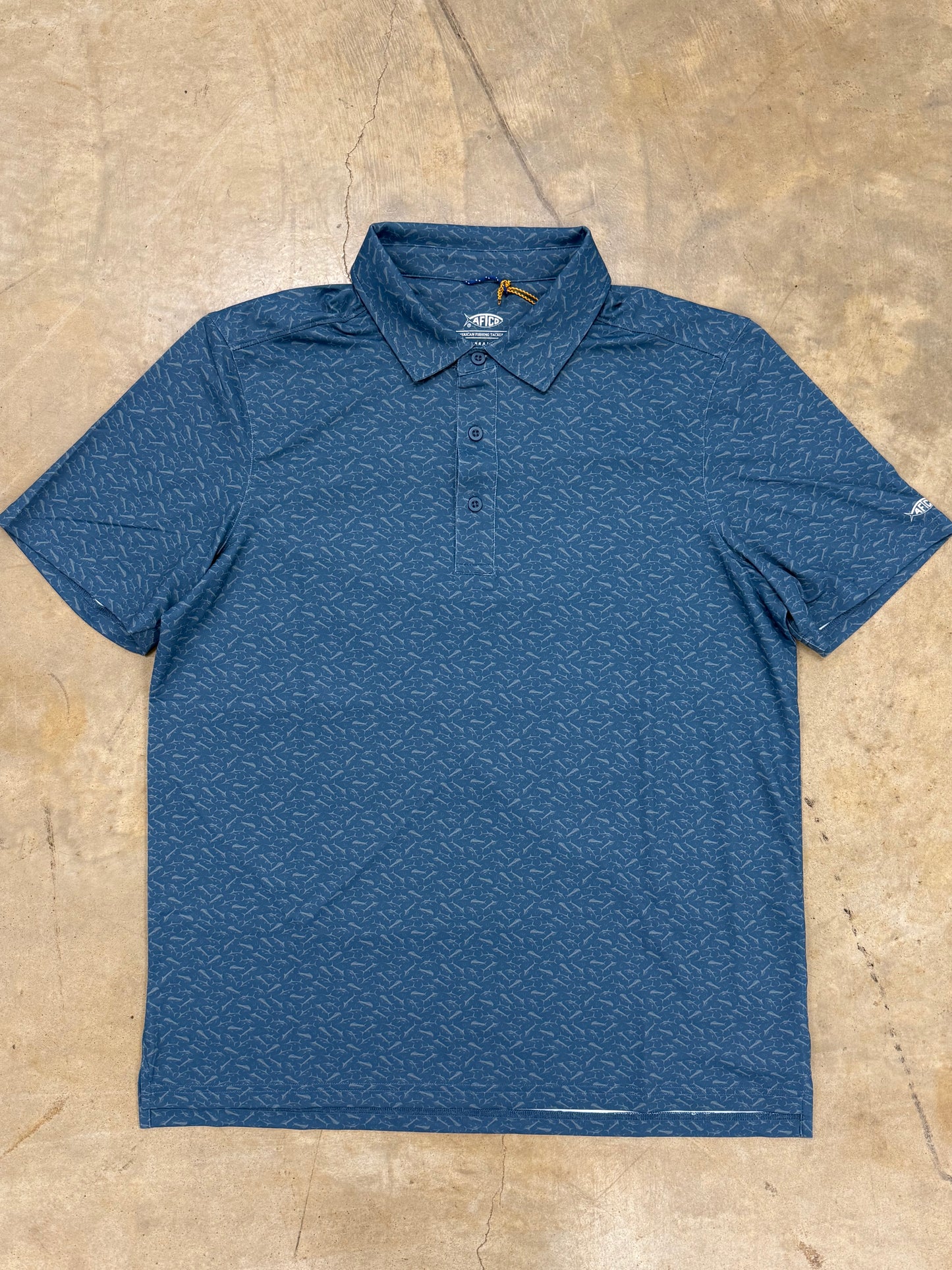 AFTCO- Cypress Printed Polo