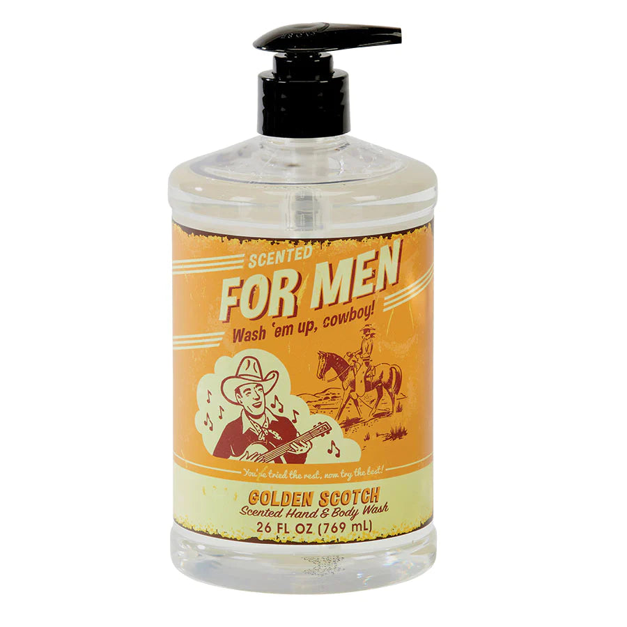 San Francisco Soap- Men Body Wash, Golden Scotch
