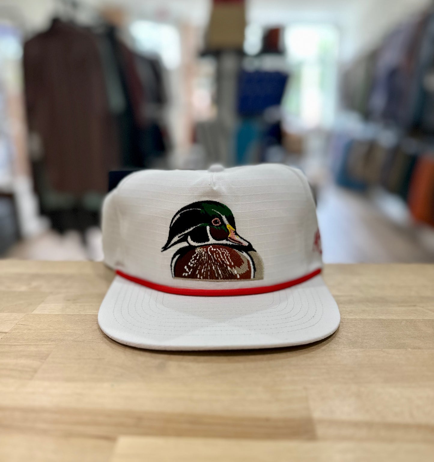 AFW- Wood Duck White Ripstop