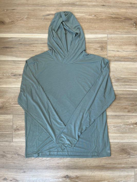 Free Fly-Men's Elevate Lightweight Hoody, Agave Green