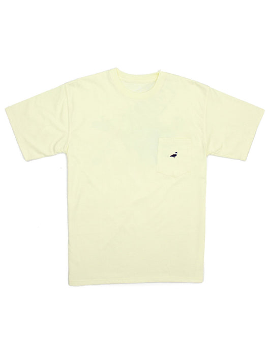 Properly Tied- Parker Pocket Tee SS, Light Yellow