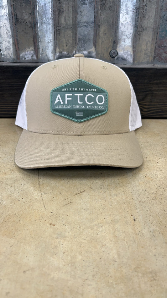 AFTCO-Transfer Trucker Hat, Khaki