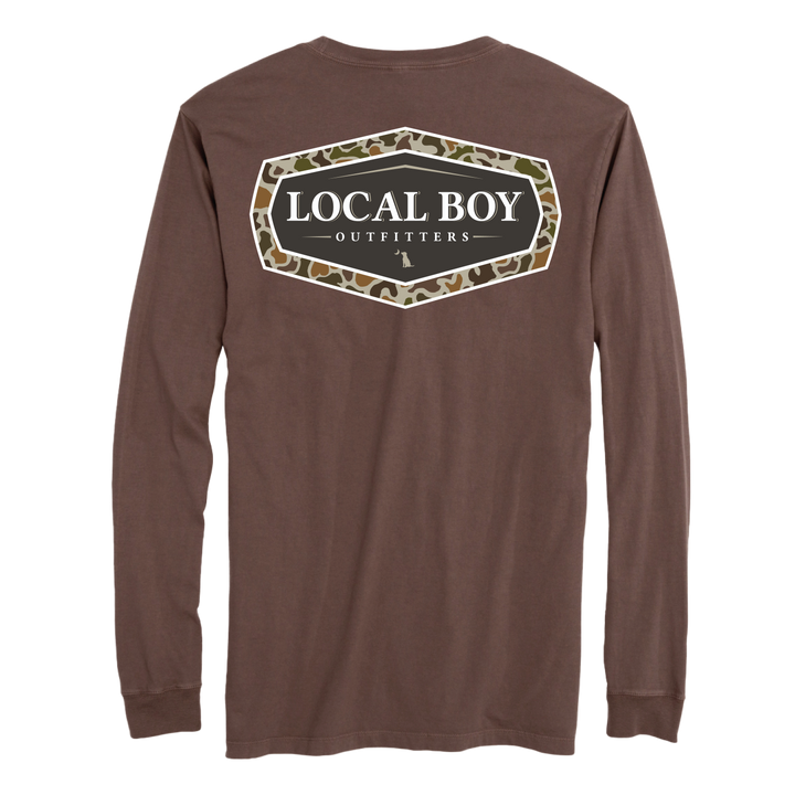 Local Boy- Vintage Emblem Ls Tee