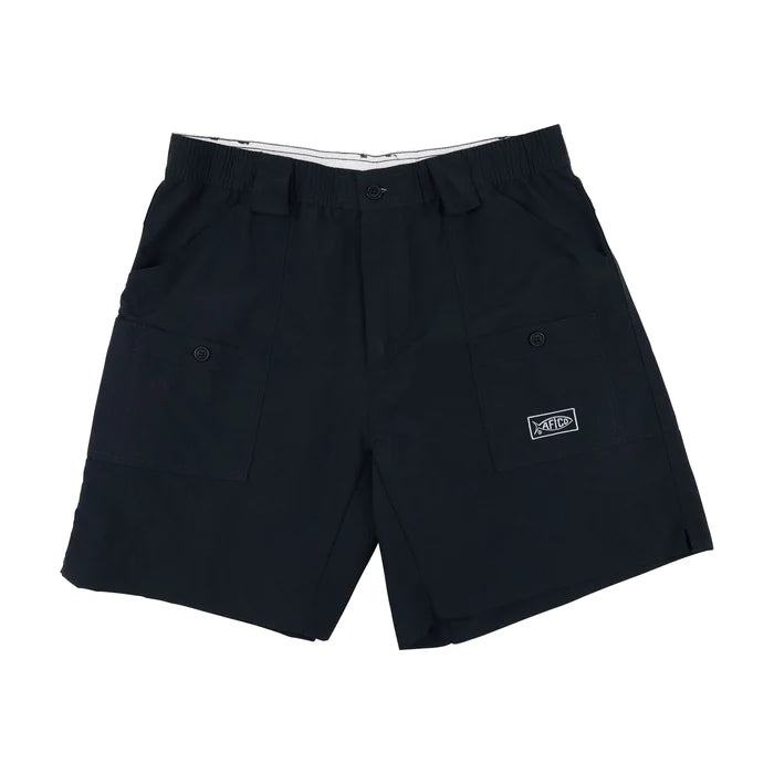 AFTCO- Original Fishing Shorts Long, Black