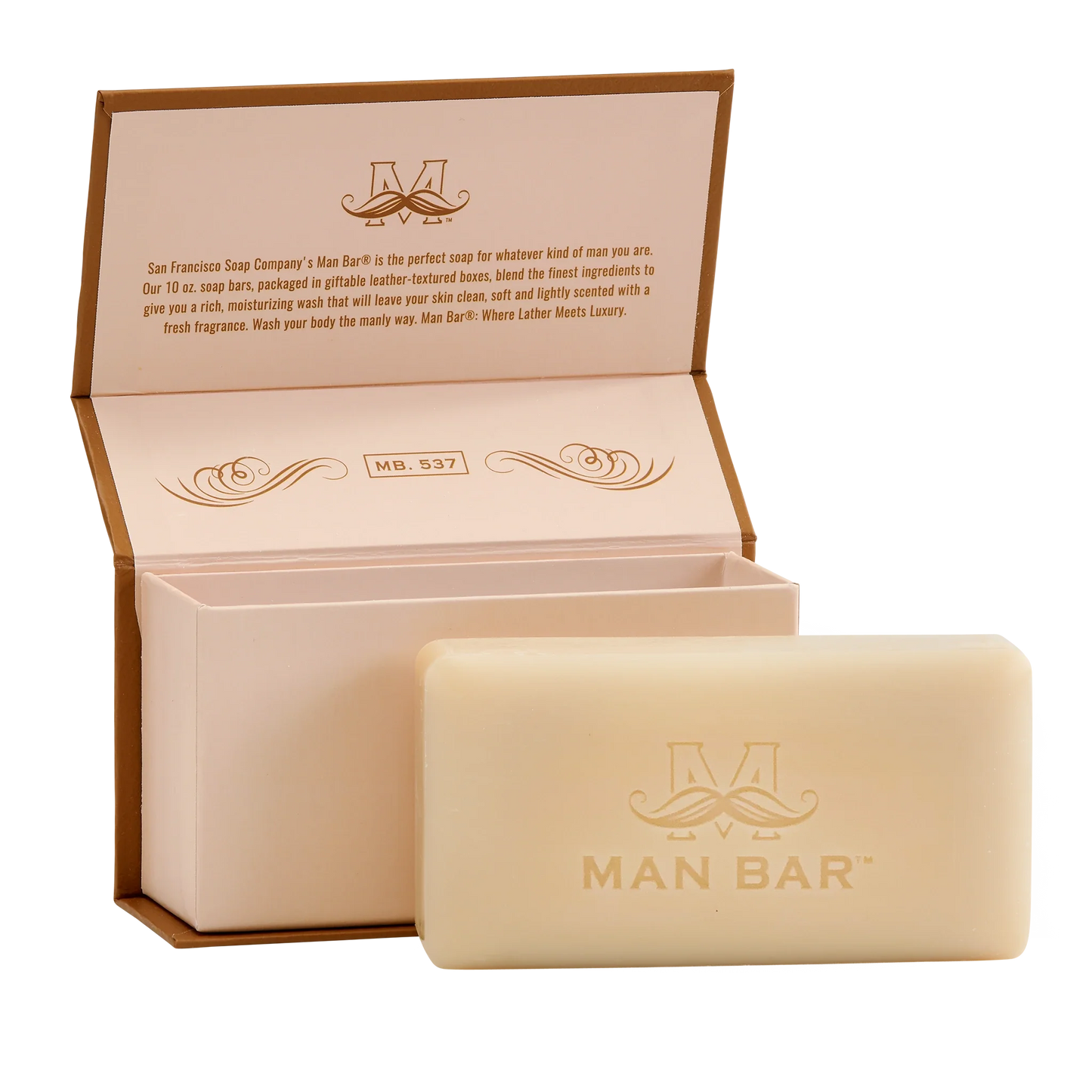 San Francisco Soap- Man Bar 10oz, Multiple Scents