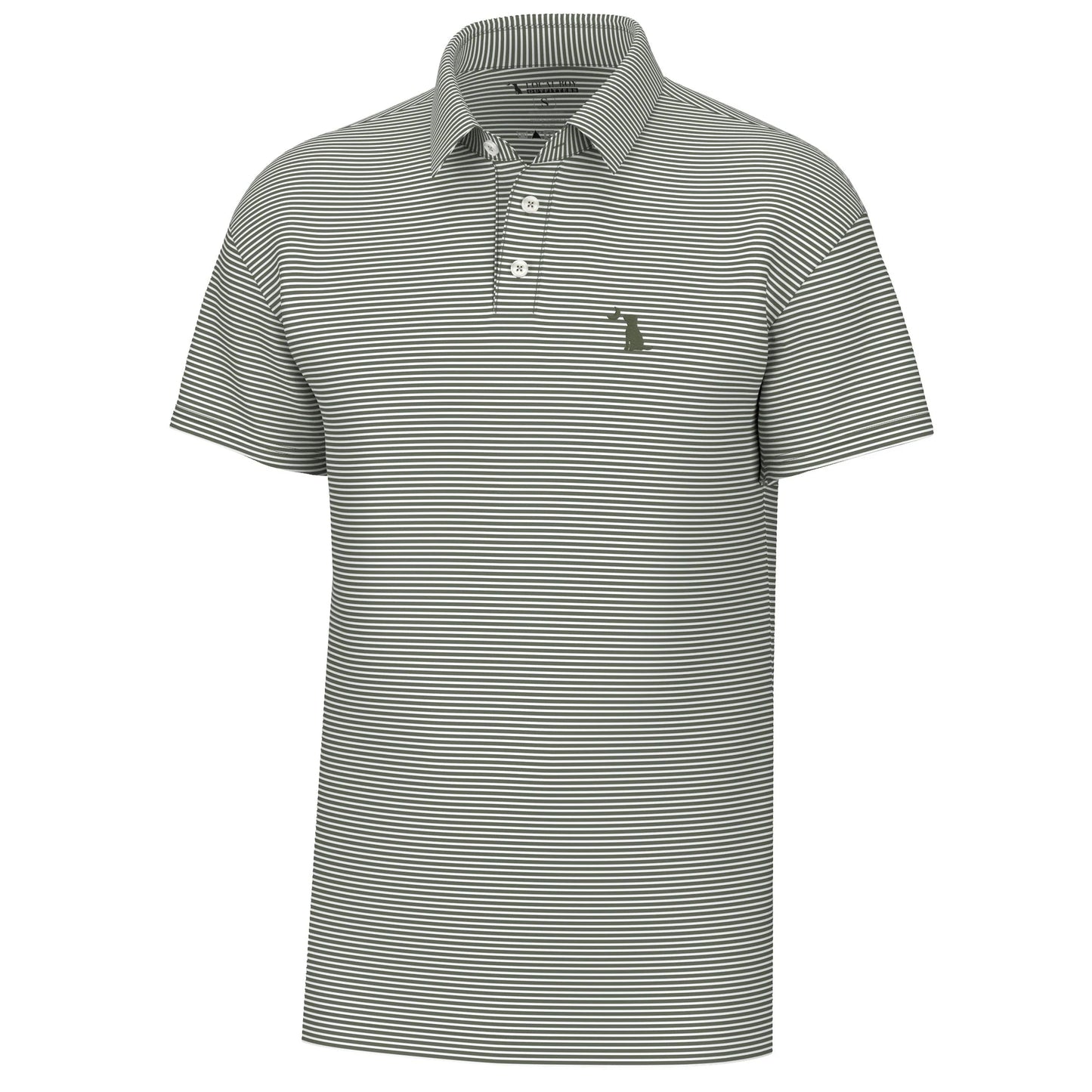 Local Boy- Driftwood Polo, Dark Sage