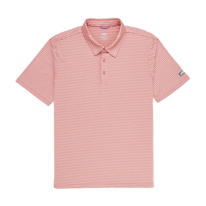 AFTCO- Link Performance Polo, Rose Dawn