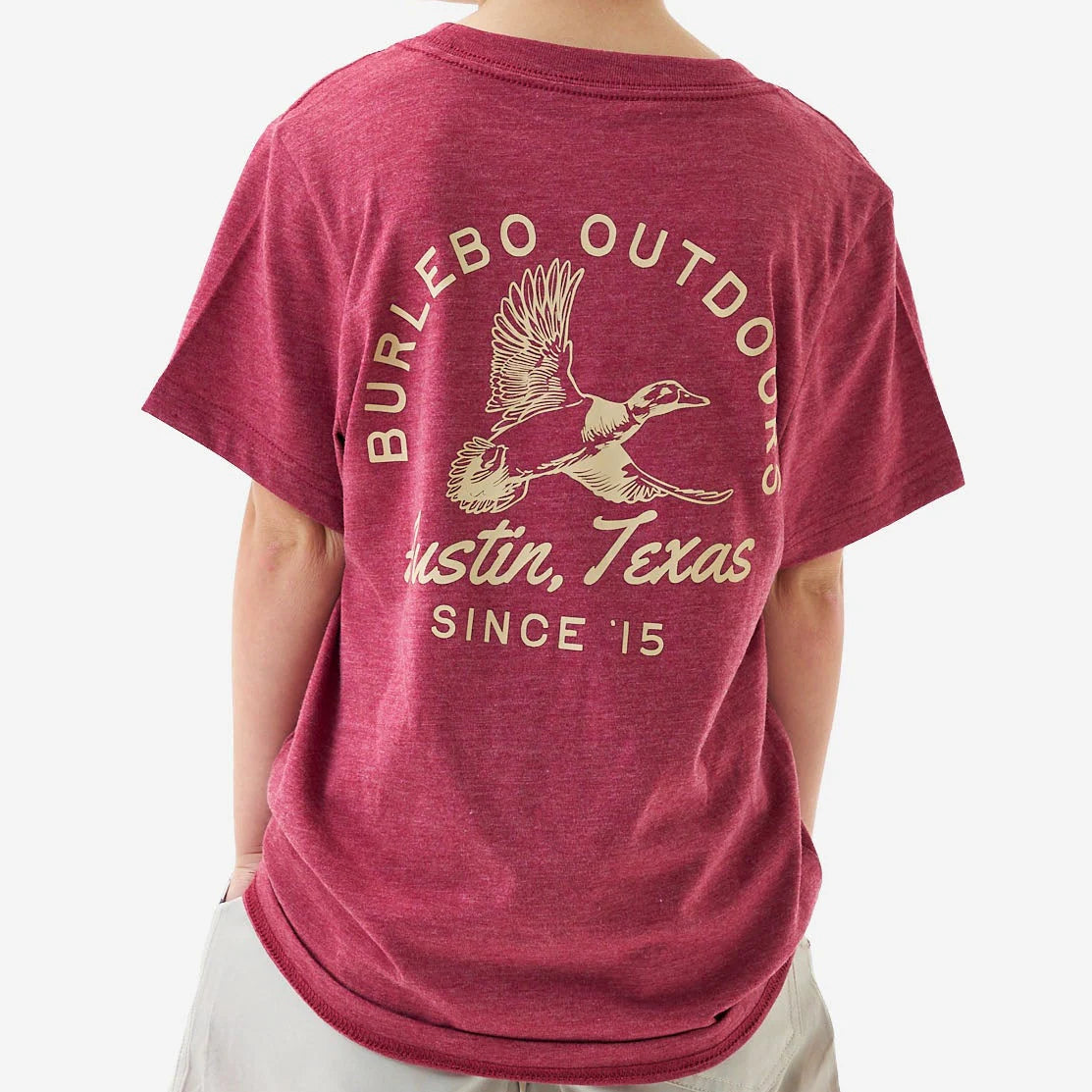 Burlebo SS Tee Red flying duck