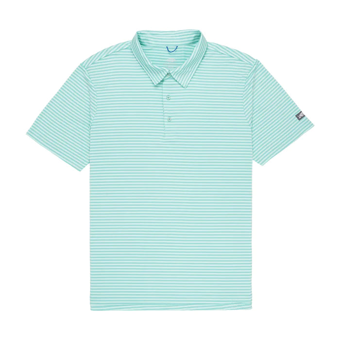 AFTCO- Link Performance Polo, Ocean Wave