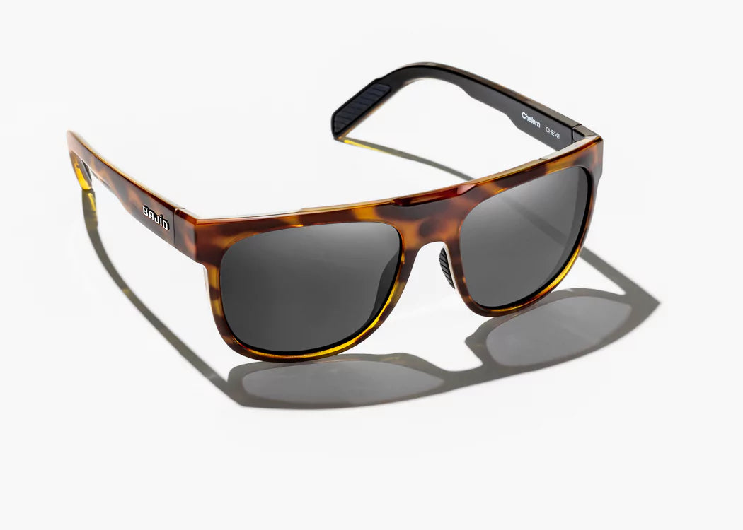 Bajio-Chelem- Brown Tortoise Gloss- Gray Polycarbonate