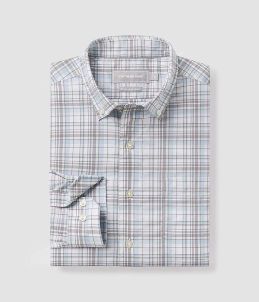 Southern Shirt Co.- Bay Street Plaid LS- Baystreet