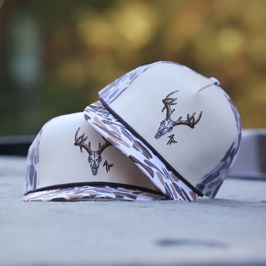 American Fetcher- European Skull, Old School Rope Hat