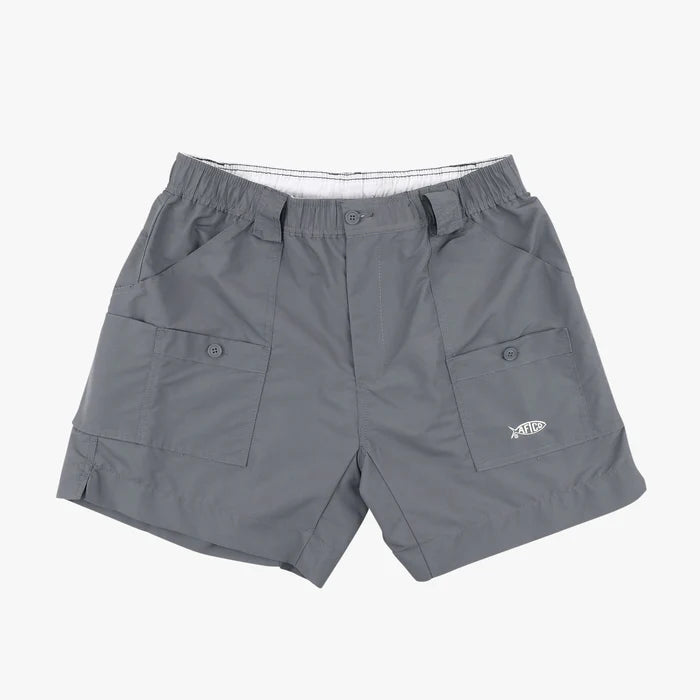 AFTCO-Youth Original Fishing Short- Charcoal