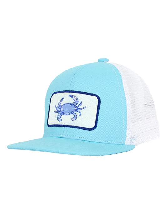 Properly Tied- Boy's Trucker Hat, Topo Crab