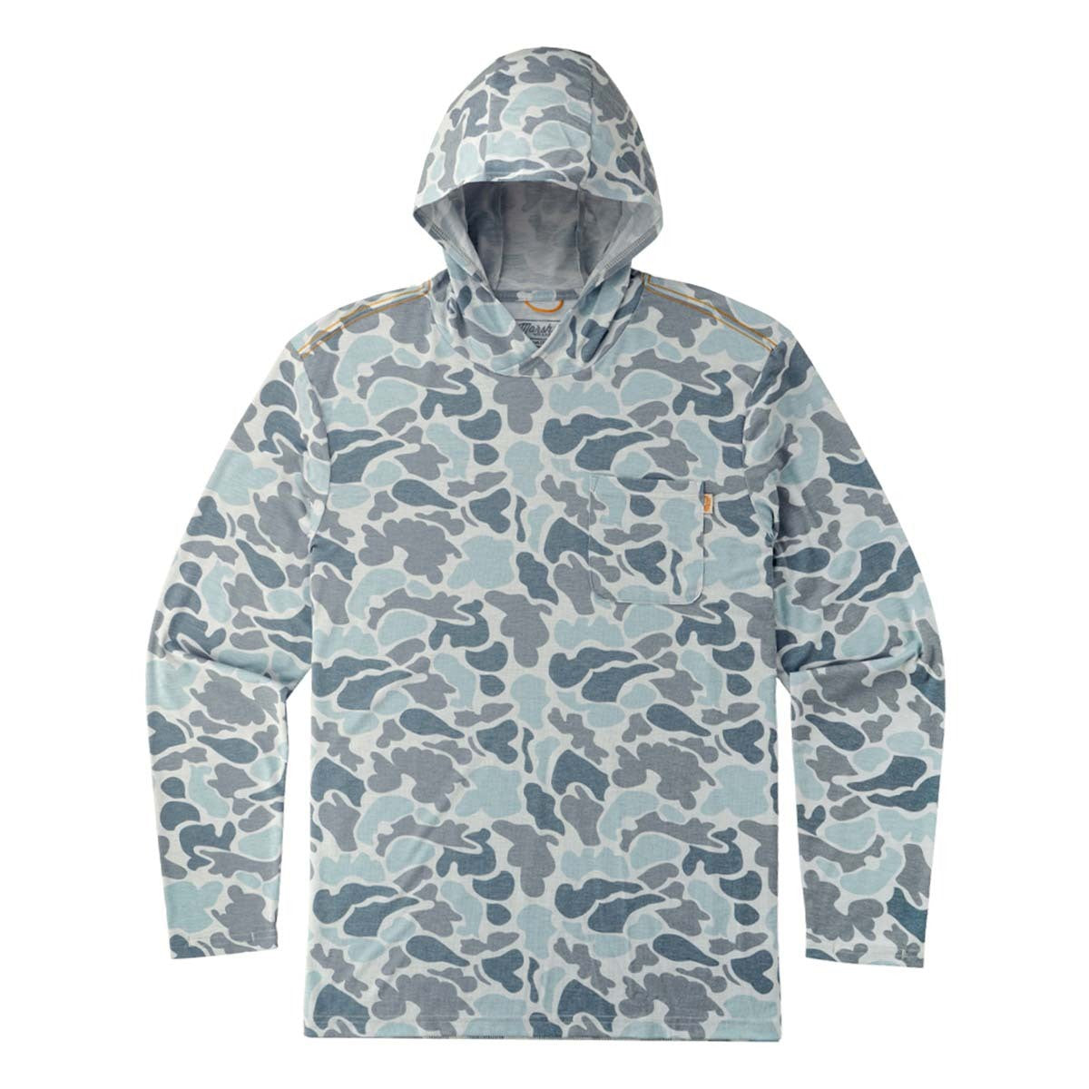 Marsh Wear- Youth Buxton Hagood Hood, Silver Mallard Camo