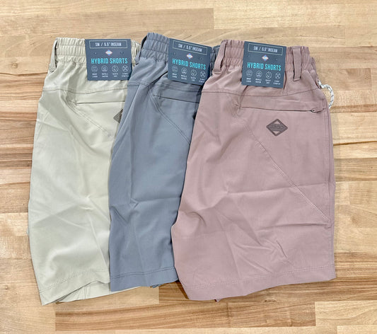 Southern Shirt Co.- Everyday Hybrid Shorts, Multiple Colors