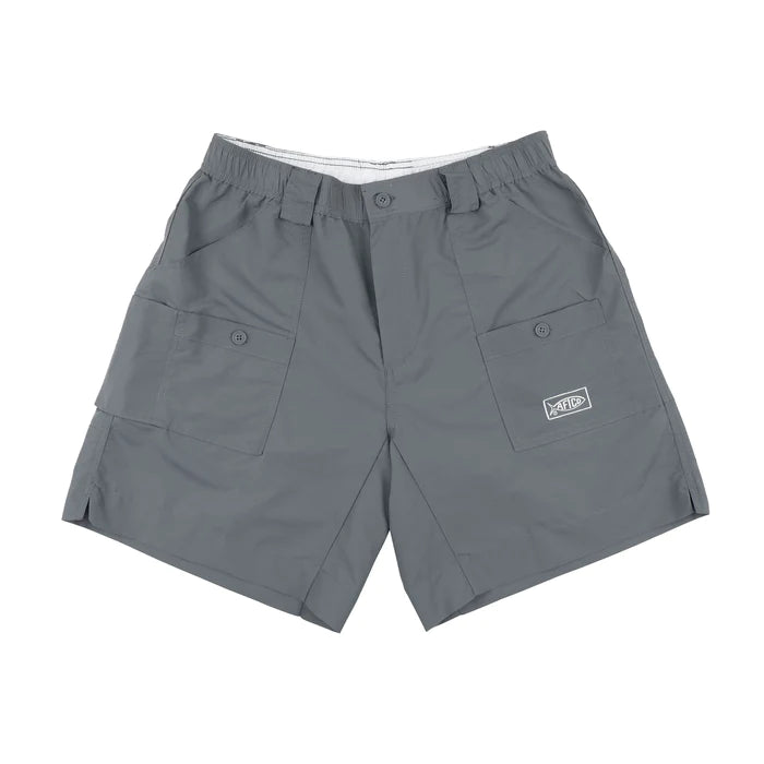 AFTCO- Original Fishing Shorts Long, Charcoal