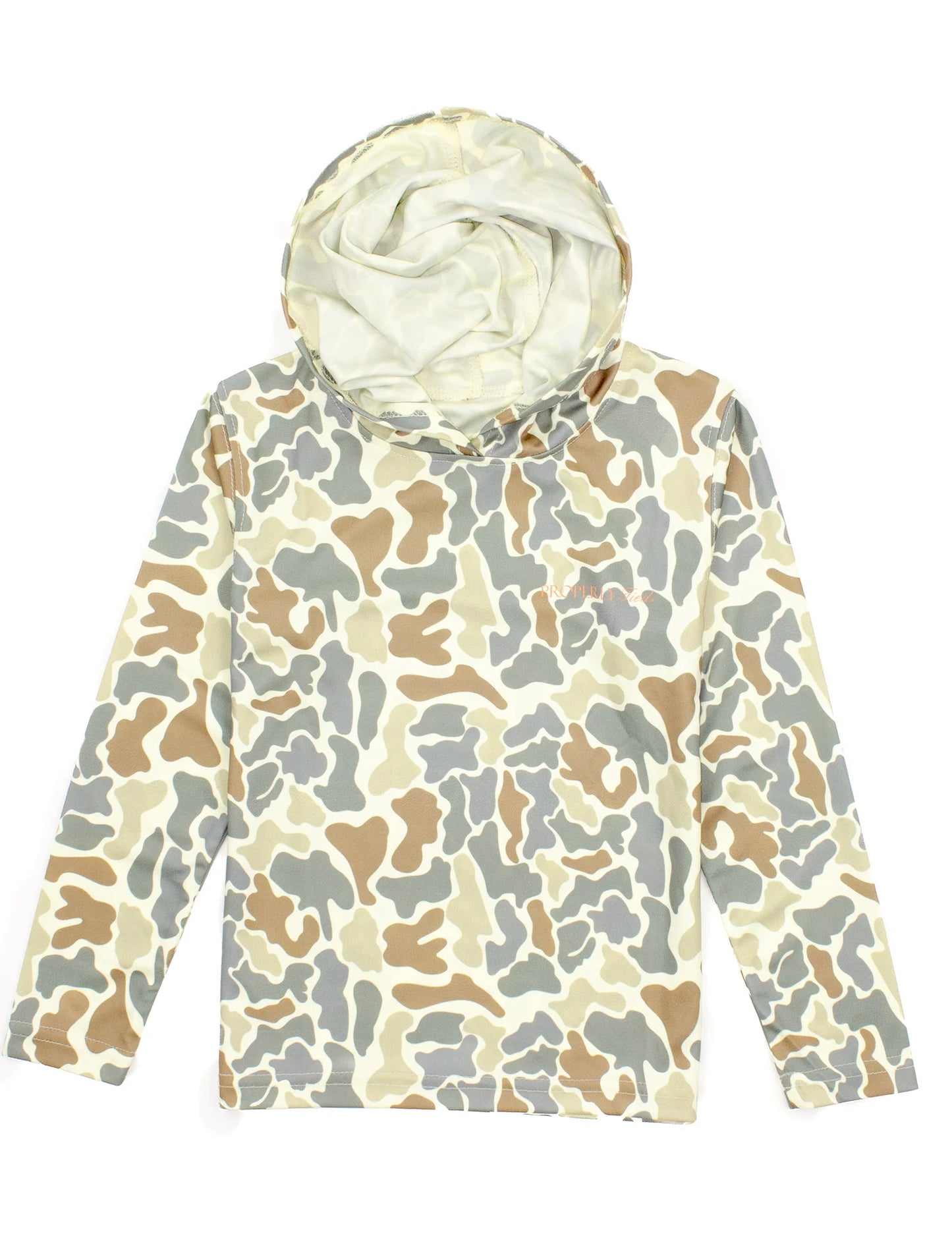 Properly Tied- Sportsman Performance Hoodie, Field Camo