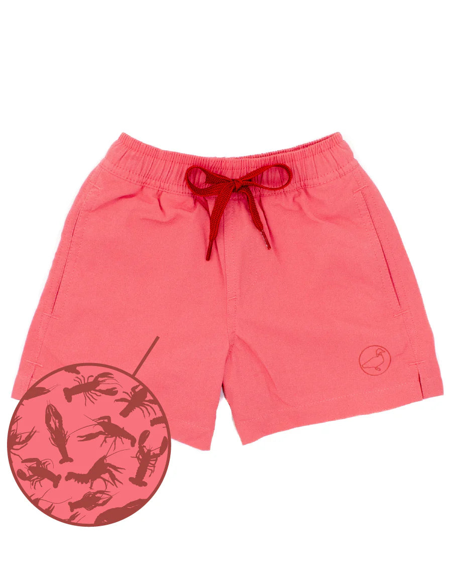 Properly Tied- Splash Swim trunk- Crawfish Boil
