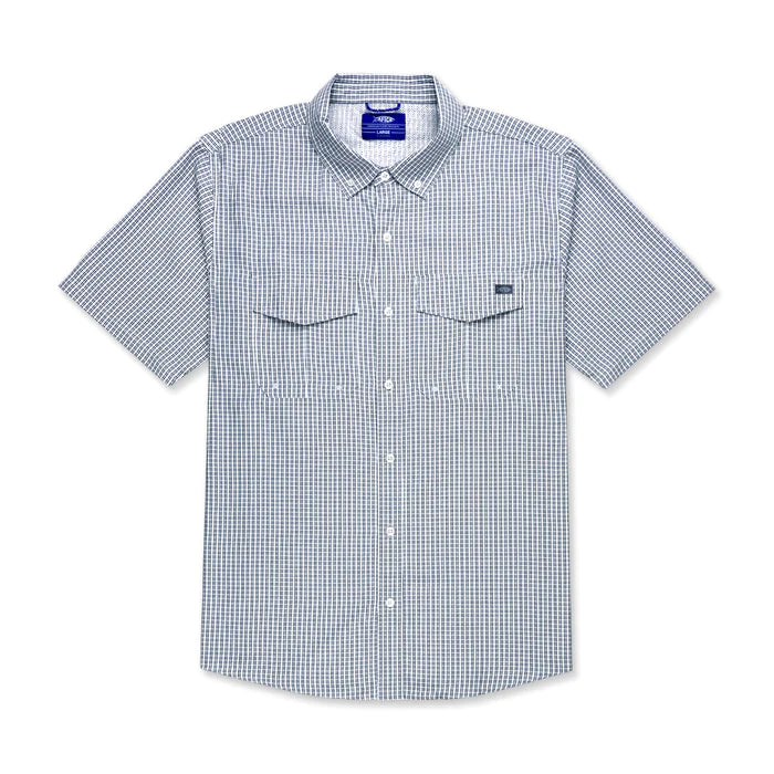 AFTCO- Sirius Tech SS Vented Fishing Shirt, Naval
