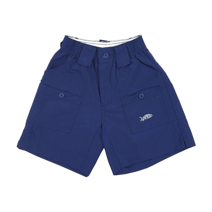 AFTCO-Youth Original Fishing Short- Navy