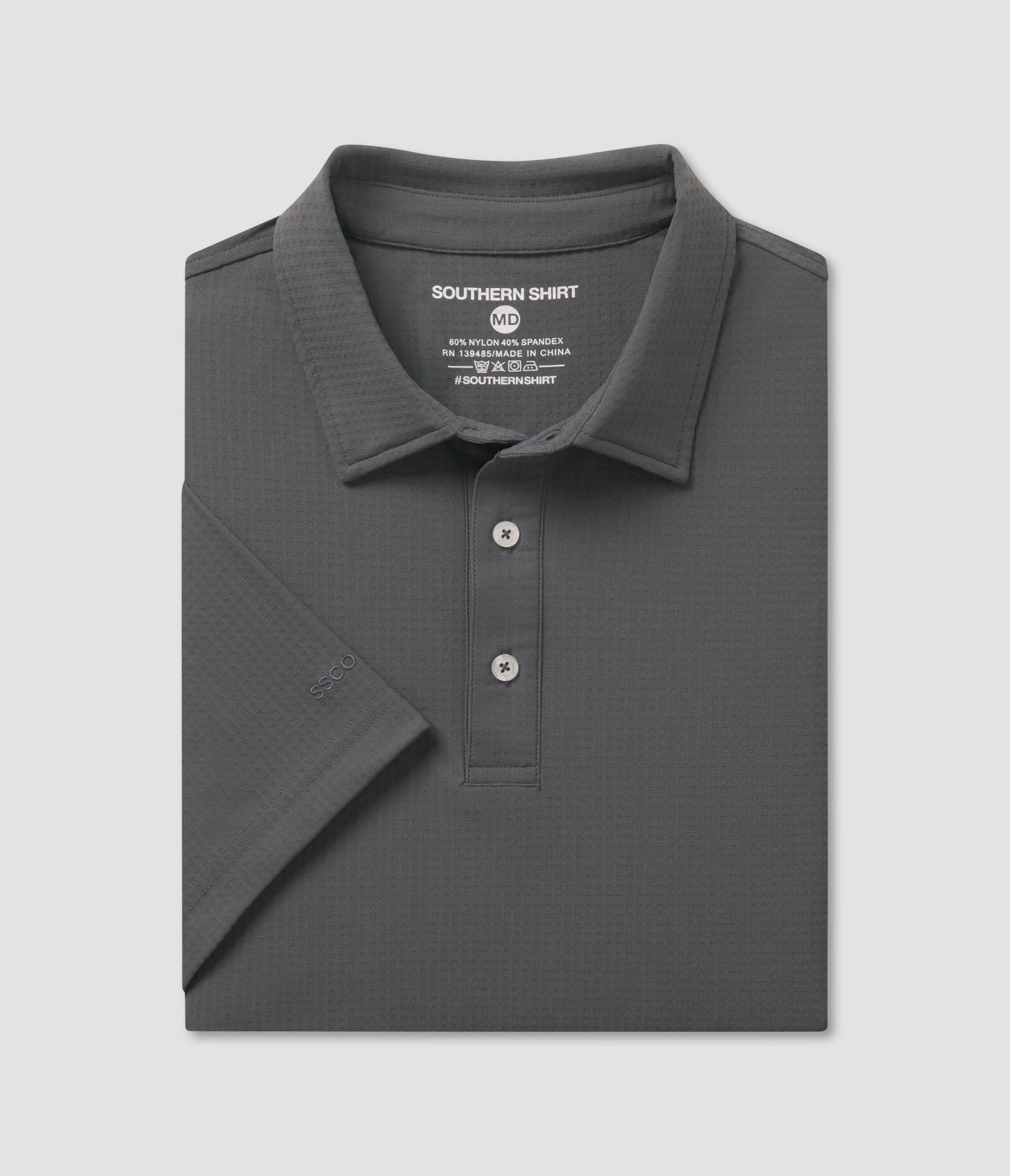 Southern Shirt Co. - Next Level Performace Polo, Cast Iron
