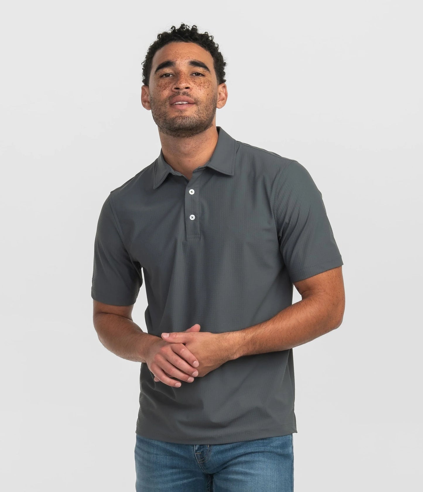 Southern Shirt Co. - Next Level Performace Polo, Cast Iron
